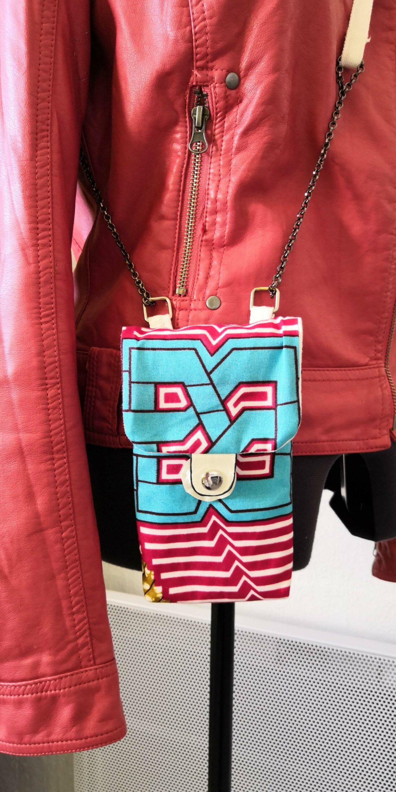 pochettes sur manequin